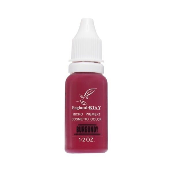 England KIAY pigments burgandy